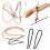 Strand Bowstring Recurve Archery String Loop Tool for Hunting - Durable Material, Adjustable Size, Compatible with Various Bows 4
