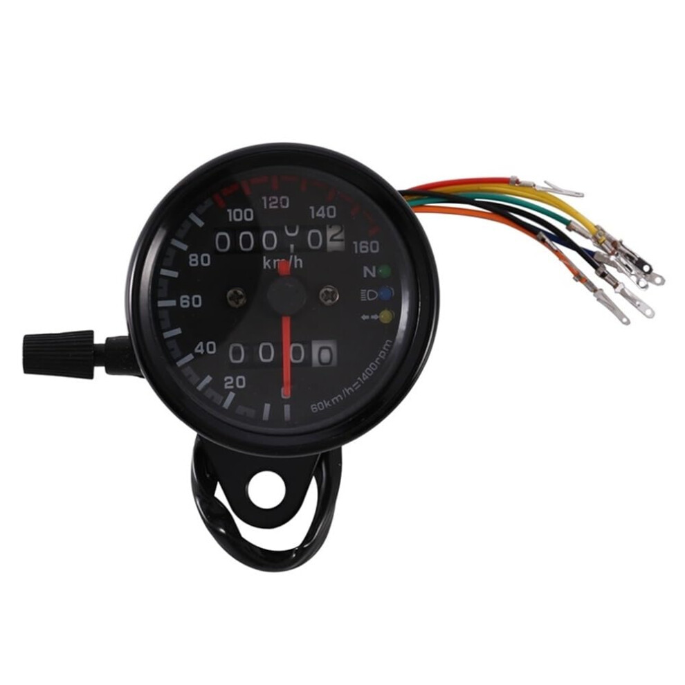 Motorcycle Odometer 12V Speedometer 0-160 Km/H Universal Gauge With Indicator For All Motorcycle Models 6447073353994