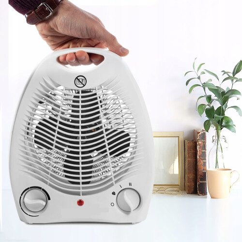 ELEKTROHEIZUNG 2000W LÜFTER HEIZGEBLÄSE 2