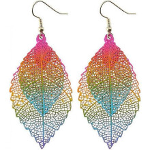 Earrings Ethnic Bohemian Earrings Leaf Shape Dangle Drop for Women Adorable
