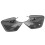 1 Pair Motorcycle Handguard Protective Enhanced 6