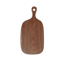 Cheese Board Dark Brown Wooden Chopping Board for Pizza, Sushi, Steak, Fruit, and Bread Cutting