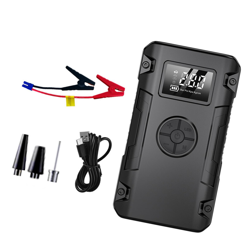 High Efficiency Car Starting Device Digital Tire Inflator Electric Air Compressor With Accurate Pressure Control, Abs Material 6447073355127