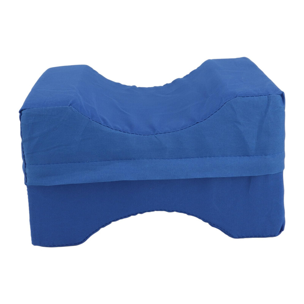Knee Pillow for Side Sleepers - Sponge Leg Positioner Knee Wedge Pillow for Hip Joint and Lower Back Pain Relief with Detachable Cover