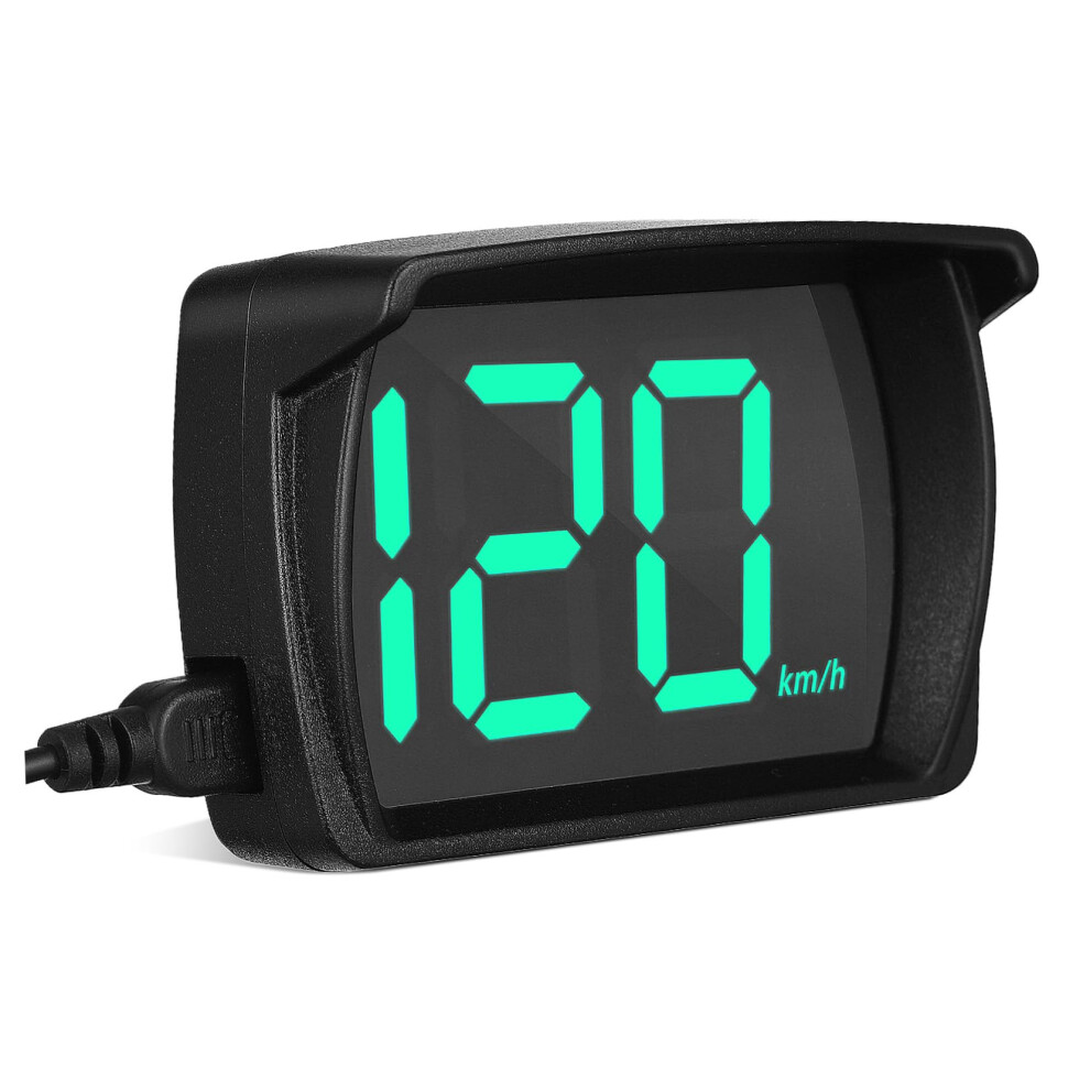 Car Digital Speedometer Display For Universal Vehicles Lcd Dashboard Monitor With Adjustable Brightness And Speed Calibration 6447073355196