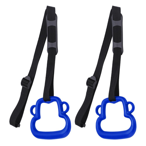 1Pair Children Gymnastic Rings with Adjustable