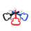 Outdoor Gymnastic Rings Monkey Shape Ring Load 3