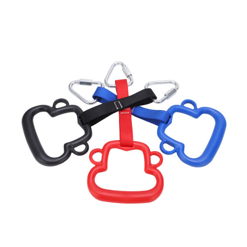 Outdoor Gymnastic Rings Monkey Shape Ring Load 2