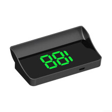 Automotive GPS Head Up Display HUD Digital Speed Projector KM/H Dashboard Monitor for Cars Trucks Buses with Reflective Film