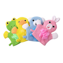 4pcs Bath Gloves for Toddlers, Soft and Safe Bathing Mitts for Boys and Girls, Assorted Colors, 25x18x1cm