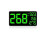 Large Screen Universal Gps Speedometer with Overspeed Warning System for Bicycle (101 X 55mm, Black) 1