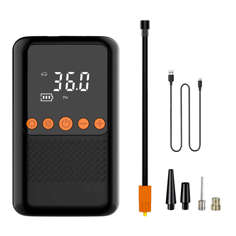 Electrical Tire Inflator Air Compressor Portable Digital Display 12V For Car Motorbike Bicycle With Regulator Kit 6447073355349