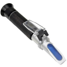 Alcohol Refractometer for The Measurement Of The Percentage Of Alcohol By Volume Of Spirits with Automatic Temperature Compensation (atc), Range 0-80%