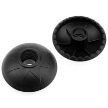 Trekking Poles Baskets - 2 Pack Round Rubber Hiking Stick Tips for Walking Poles | Durable Replacement Accessories