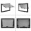 28 X 16 Inch RV Window with Screen Sunshade Double 10