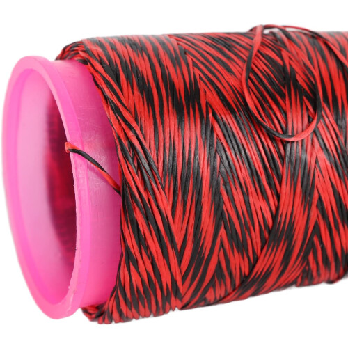 Archery 110M Bowstring, High Molecular Polyethylene Material, Impact Resistant Recurve Compound Crossbow String, Red 2