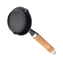 Mini Frying Pan Non-Stick Cast Iron Cooking Tool for Pancakes, Eggs, and Quick Breakfasts, 8-Inch Design for Home Use