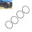 4PCS Wheel Rim Protection Ring Decorative Precise 11