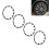 4PCS Wheel Rim Protection Ring Decorative Precise 12