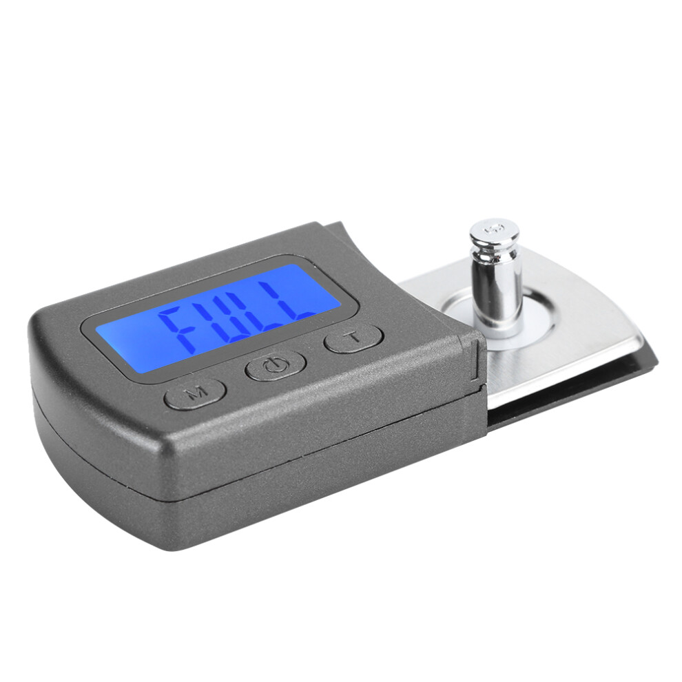 Digital Turntable Stylus Force Scale Gauge Abs Lcd Display With Calibration Weight 7901346255471
