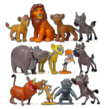 12pcs/set The Lion King Lion Guard Action Figure Toy Gift
