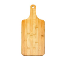 Cheese Board Cutting Board with Handle - Large Wooden Serving Board for Pizza, Vegetables, Meat, Cheese, and Fruit