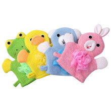 8pcs Cartoon Bath Towel Shower Gloves for Boys and Girls Exfoliating Scalp Scrub 21x14cm Assorted Colors