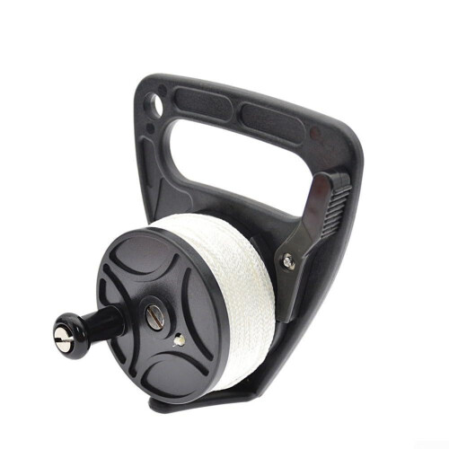 Multi Purpose Scuba Dive Reel, Plastic, 46m/83m Line Control, Durable Diving Accessory for Underwater Exploration
