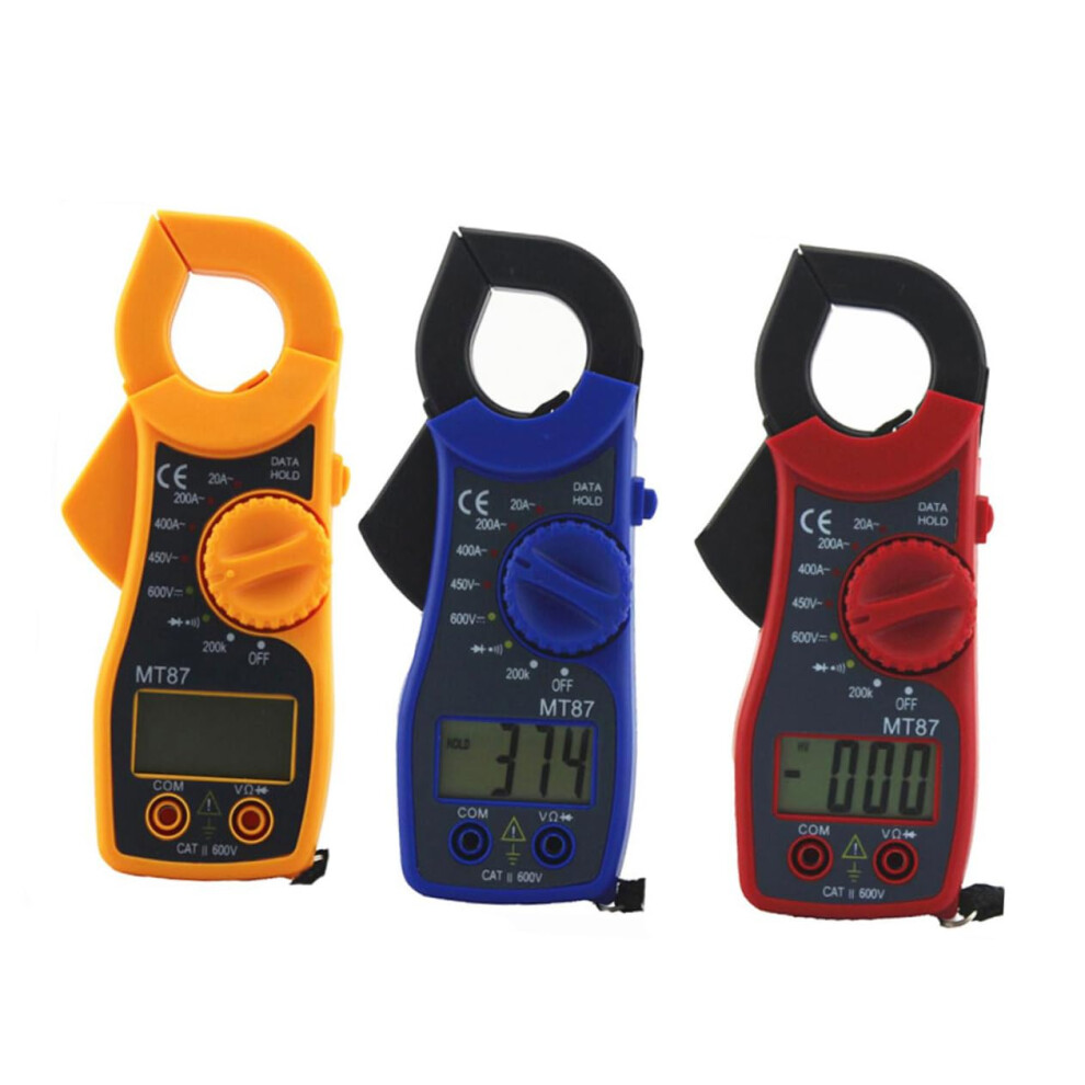 Digital Multimeter Clamp With Overload Protection, Data Retention, Lcd Display, Random Color Options 6447073356742