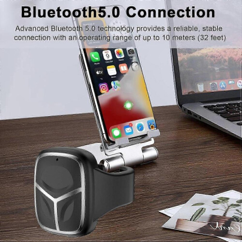 Wireless Bluetooth Mouse Mini Intelligent Handheld Finger Ring Mouse Bluetooth Portable Wearable Mouse Rechargeable Remote Control Thumb Mouse with Se 1