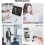 Wireless Bluetooth Mouse Mini Intelligent Handheld Finger Ring Mouse Bluetooth Portable Wearable Mouse Rechargeable Remote Control Thumb Mouse with Se 9