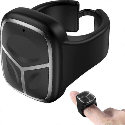 Wireless Bluetooth Mouse Mini Intelligent Handheld Finger Ring Mouse Bluetooth Portable Wearable Mouse Rechargeable Remote Control Thumb Mouse with Se