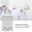 WallMount Stainless Steel Retractable Clothesline 4.2m Silver 6