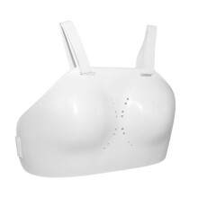 Fencing Chest Guard Equipment for Adults, Soft Breast Protector for Martial Arts, Taekwondo, Boxing, Kickboxing, Size M