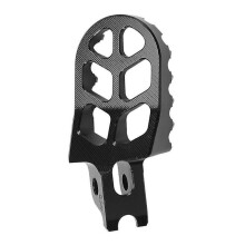 Motorcycle Footrest Footpegs Foot Pegs Pedals Plate Foot Rests for Crf300l Crf300 Crf 300l(black)