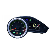 Motorcycle Lcd Digital Instrument Odometer Type Speedometer Tachometer Gauges for Brazil Cg Off-roa