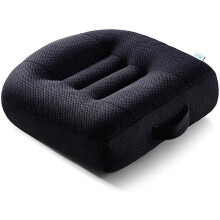 Car Booster Seat Cushion for Driver Posture - Memory Foam Cushion Compatible with Scenic Taliant Talisman Twingo Wind Zoe, All Black