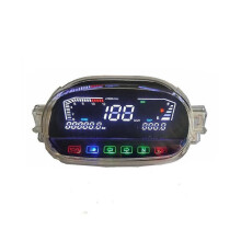 Motorcycle Led Digital Speedometer for Y1255zr Y125z Led Odometer Tachometer
