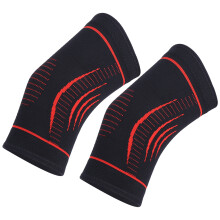 2 Stück Unisex Nylon Lauf-Sportknieschützer S Orange/Grün/Rot/Himmelblau