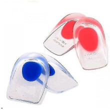 Heel Pad - Insole Shockproof Heel Pad Midsole Silicone Pain Relief Medical Grade Fasciitis Plantar Heel Protector 2 Pairs
