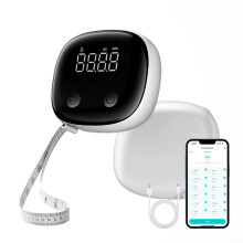 Smart Digital Body Tape Measure with BMI Calculator and Auto Lock Feature for Fitness and Weight Loss Tracking