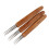 9Pcs Dreadlock Crochet Hook Set with Bamboo Handles Single & Double Braid Tools 6