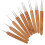 9Pcs Dreadlock Crochet Hook Set with Bamboo Handles Single & Double Braid Tools 1