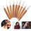 9Pcs Dreadlock Crochet Hook Set with Bamboo Handles Single & Double Braid Tools 16