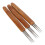 9Pcs Dreadlock Crochet Hook Set with Bamboo Handles Single & Double Braid Tools 7