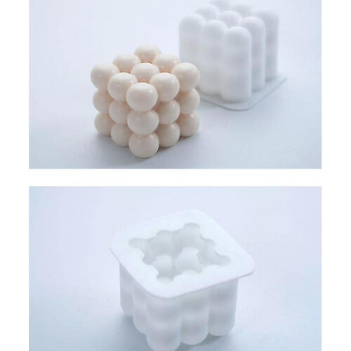 Diy Silicone Mold Mold Candle, Plaster Candle, 3d Rubik's Cube 2
