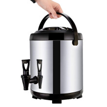 Insulated Barrel 16L Commercial Stainless Steel Large Capacity Milk Tea and Coffee Barrel for Hot and Cold Drinks