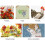 24Pcs Silver Glossy Cross Stitch Threads, 8m Embroidery Floss Set 3