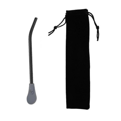 Tainless Steel Straws Spoon Colored Straw Detachable Drinking Straws