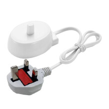 UK Plug Electric Toothbrush Charger Base 3757 Compatible Charging Dock for Braun Oral-B Travel Toothbrush Model